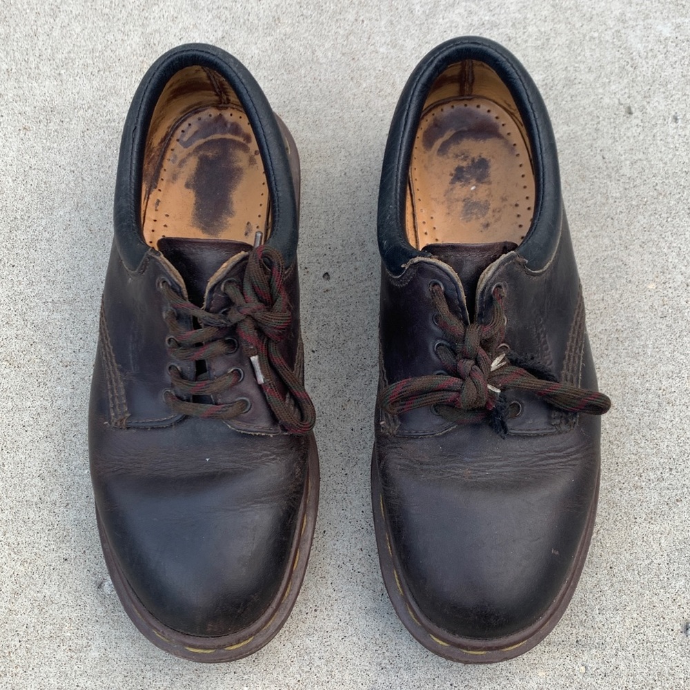 Vintage brown Doc Marten shoes